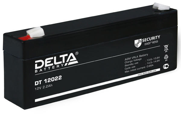 Аккумулятор Delta DT 12022
