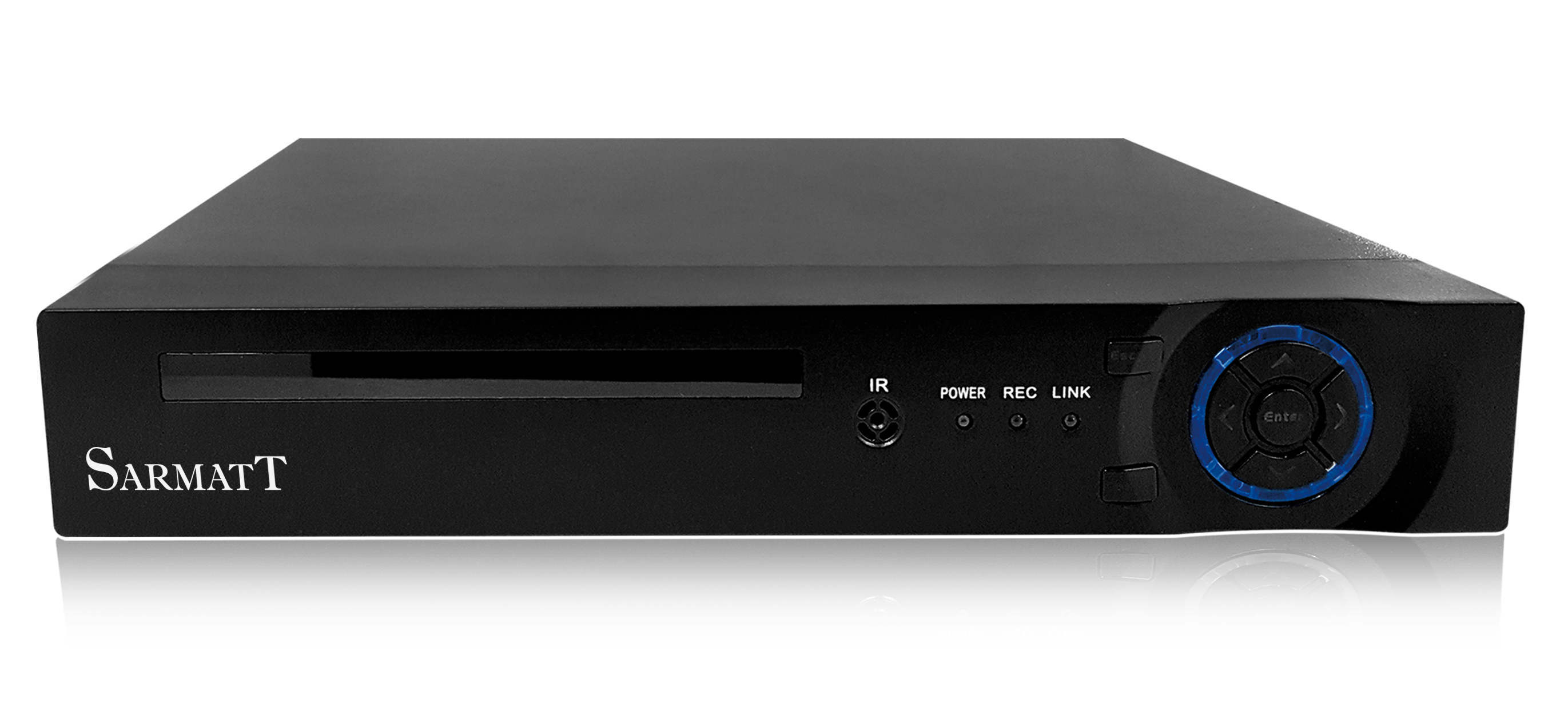 Видеорегистратор SarmatT DSR-814-h 8-канальный гибридный