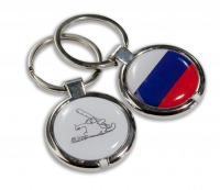 Заготовка MF OTP в стальном корпусе брелок