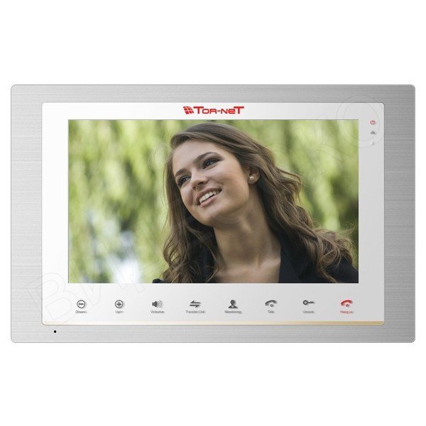Видеодомофон Tor-net TR-31 IP SW (белый, серебро)