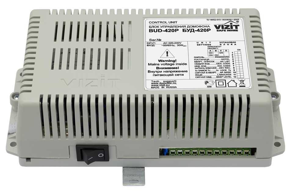 Блок управления БУД-420 Р