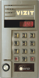 Блок Vizit БВД-343 RTCPL вызова домофона