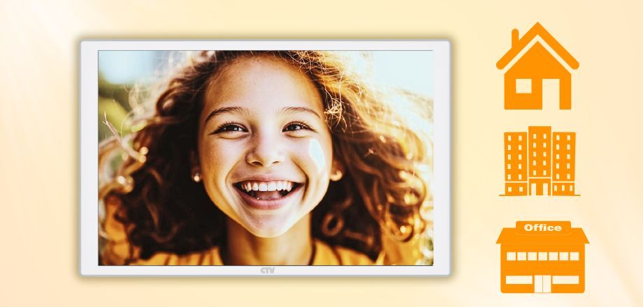 Новый видеоролик: CTV 5121Q - новое поколение домофонов