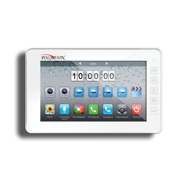 Монитор Polyvision PVD-7L v.7.1 (белый) видеодомофона