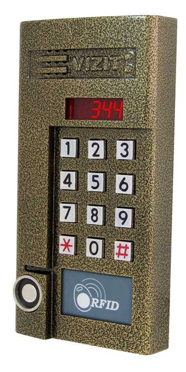 Блок вызова домофона Vizit БВД-344 RT