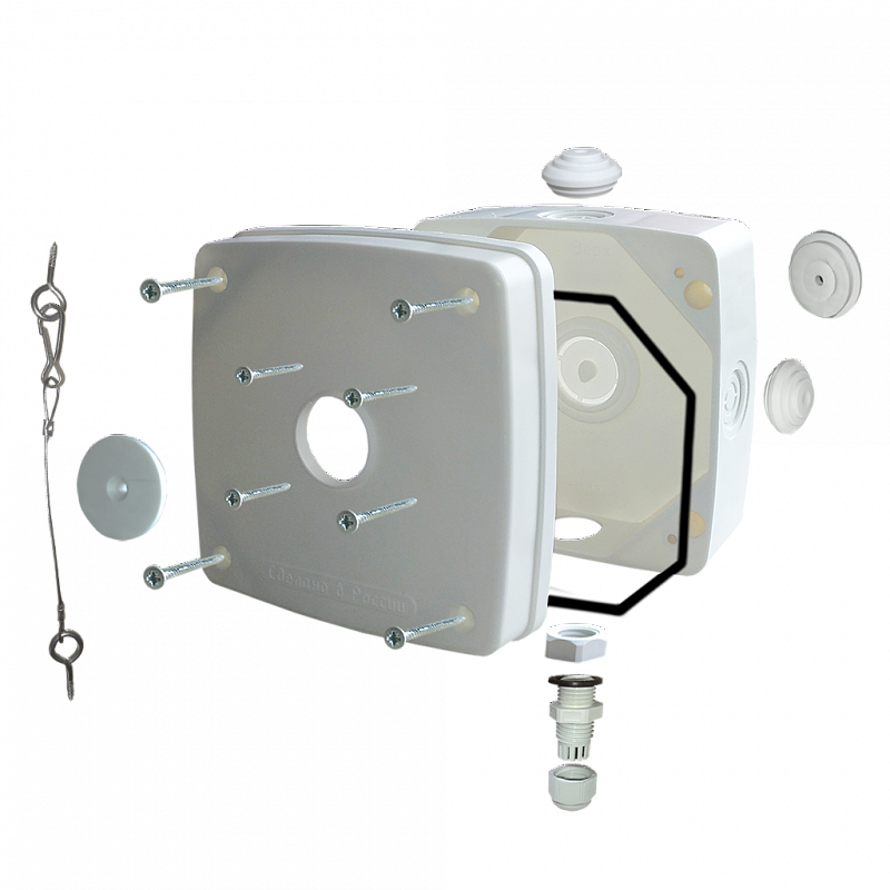 Монтажная коробка ST-K01 PRO (белая, черная)