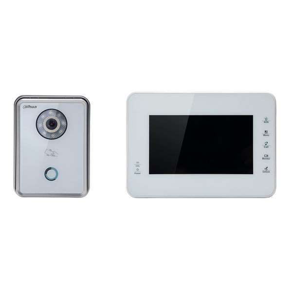 IP Комплект Dahua VTK-VTO6210BW-VTH1560BW(S) видеодомофона