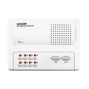 Аудиодомофон KOCOM KIC-308 на 4 абонента