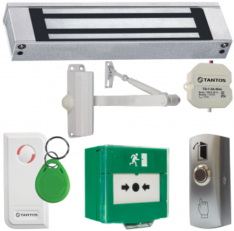 Комплект контроля доступа Tantos TS-ML180, доводчик