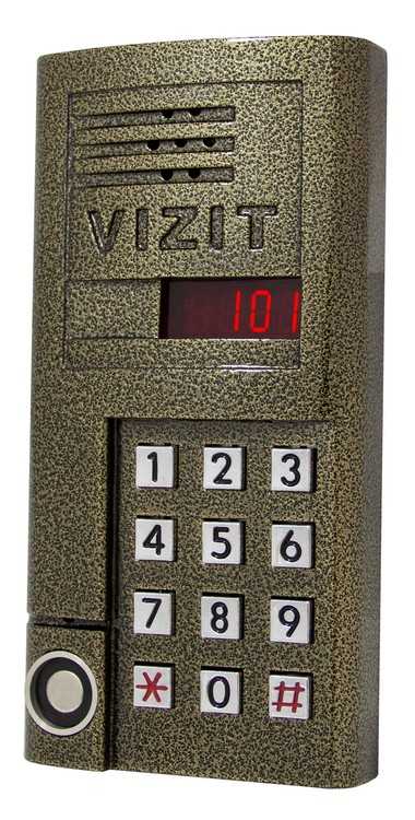 Блок вызова домофона Vizit БВД-SM 101T