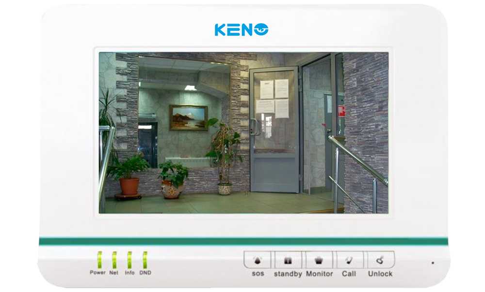 Монитор Keno KN-70A видеодомофона