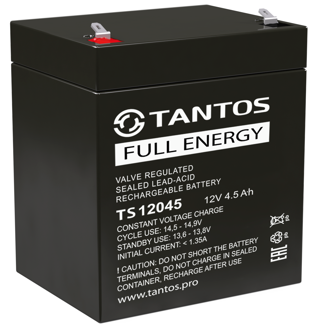 Аккумулятор Tantos 12В 4.5 А∙ч (TS 12045)