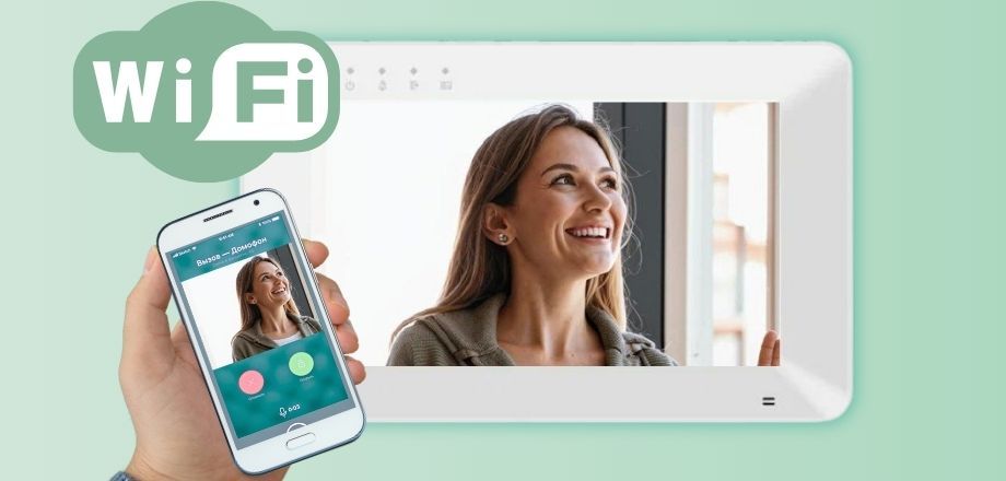 Новый раздел на сайте: Видеодомофоны c Wi-Fi