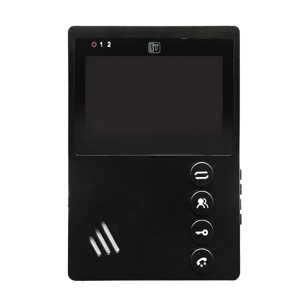 Видеодомофон ST-M101/4 (M) черный