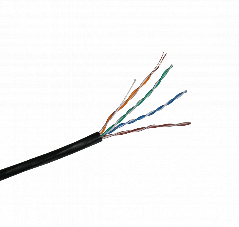 Кабель ST UTP CAT 5E CU 4X2X0,50 CU PE внешний (медный)