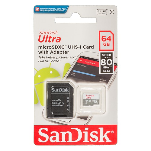Карта памяти micro SD 32ГБ