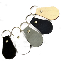 Заготовка RFID (H2) "цветная кожа" брелок