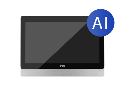 Монитор CTV-M5904AI видеодомофона чёрный