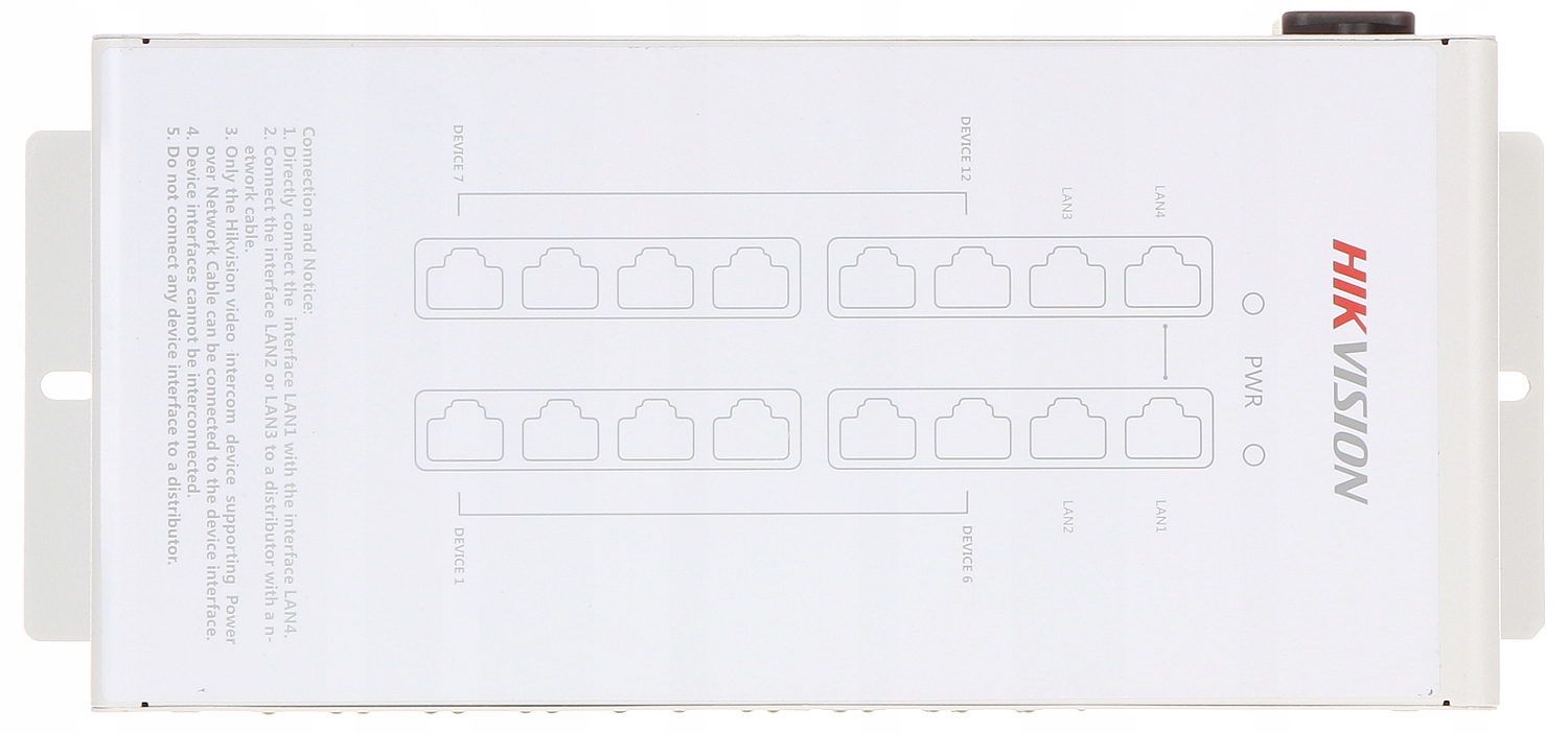 Коммутатор Hikvision DS-KAD612