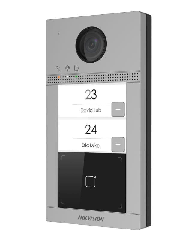 IP Панель Hikvision DS-KV8213-WME1 вызывная на двух абонентов