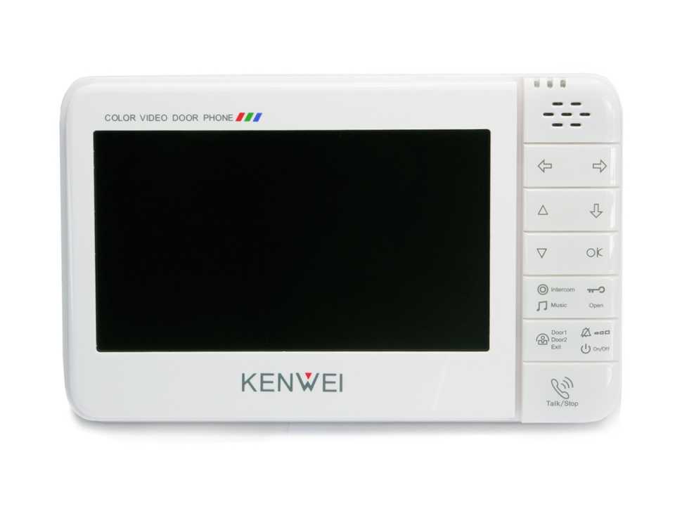 Монитор Kenwei KW-128C-W200 видеодомофона