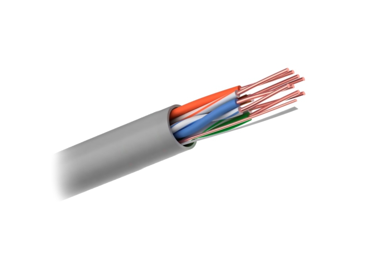 Кабель  SarmatT U/UTP-CAT5e 4 пары, медь (внутренний), серый 305м