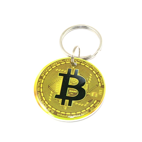 Заготовка RFID (H2) Биткоин брелок 30мм