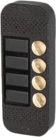 Аудиопанель JSB Systems JSB V084 (медь, серебро, бронза, черный, белый, серый, золото, синий) вызывная на 4 абонента для домофона
