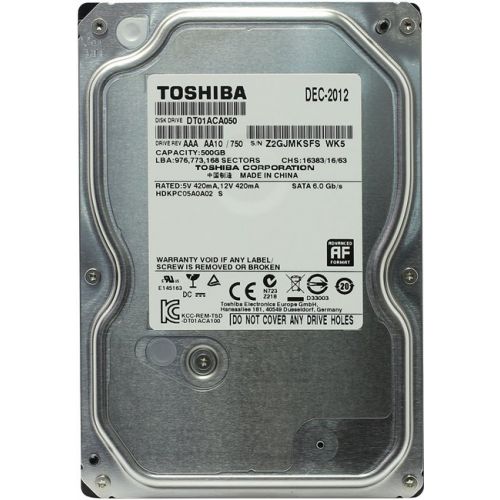 Жесткий диск TOSHIBA DT01ACA050