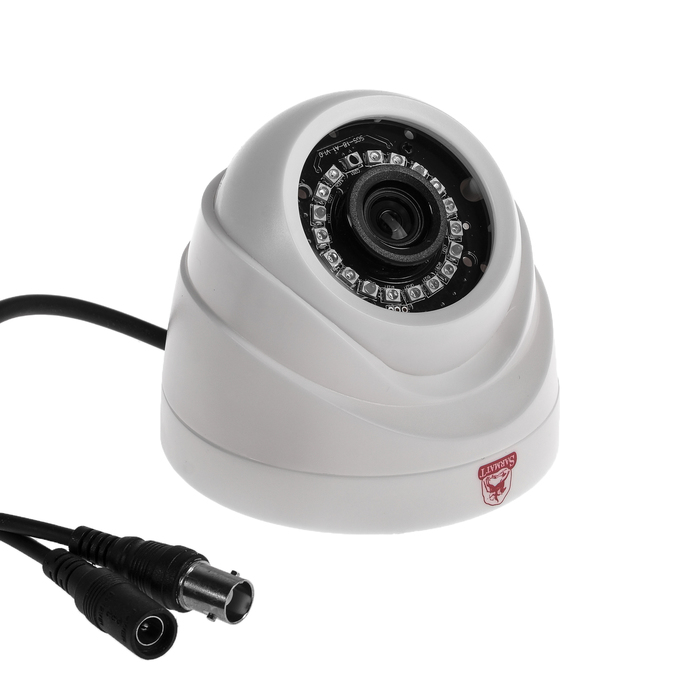 Видеокамера купольная гибридная SARMATT SR-D130F28IRH