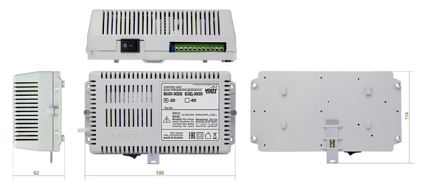 Блок управления БУД-302S-20	