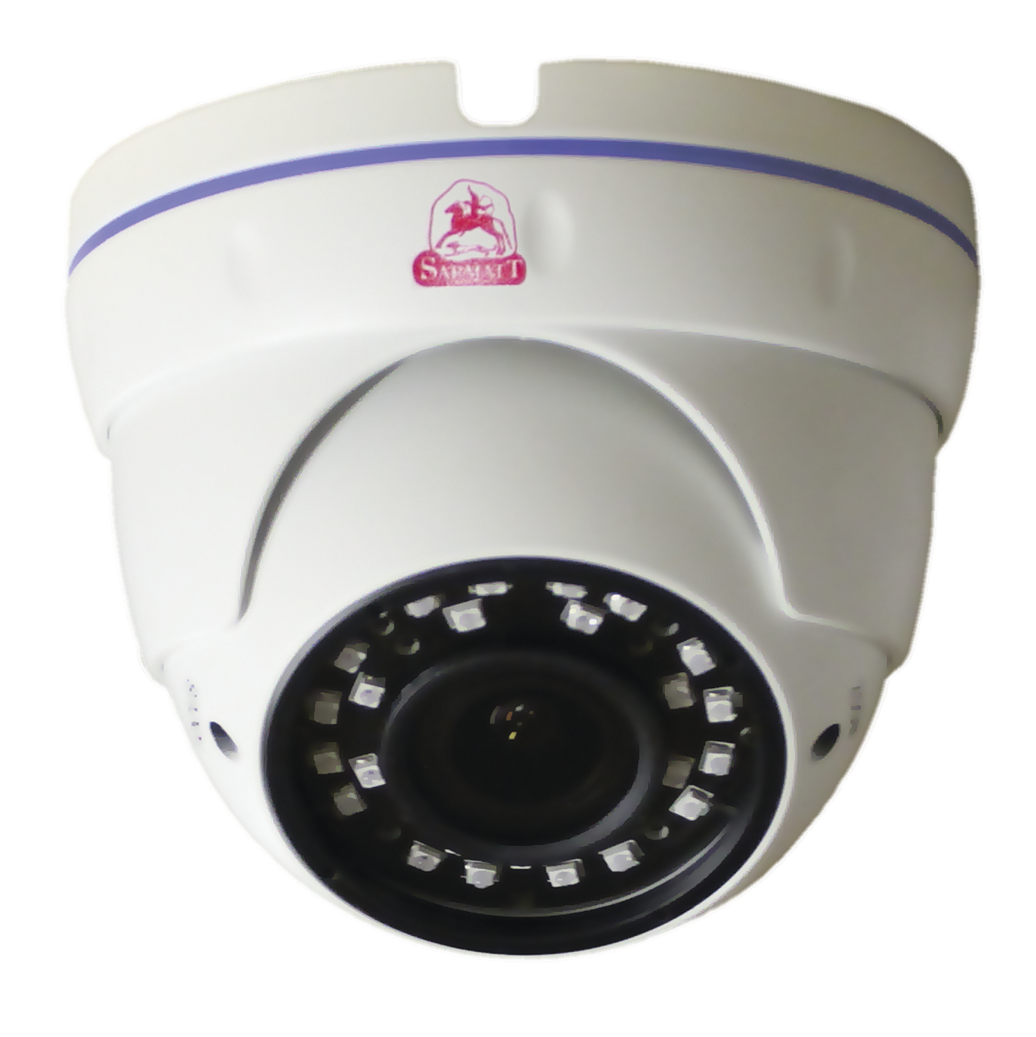 Видеокамера вандалозащищенная гибридная SARMATT SR-S200V2812IRH