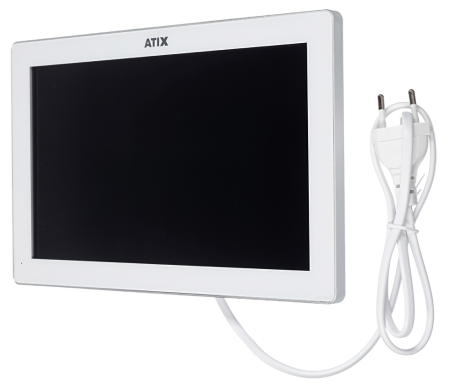 Монитор Atix AT-I-M1011F/IW видеодомофона