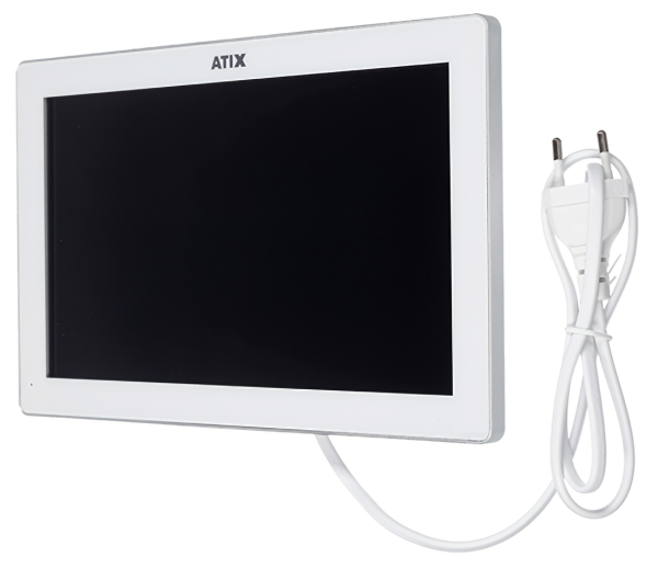 Монитор Atix AT-I-M1011F/IW видеодомофона