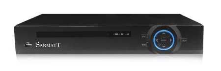 Видеорегистратор SarmatT DSR-1624-Real 16-канальный гибридный