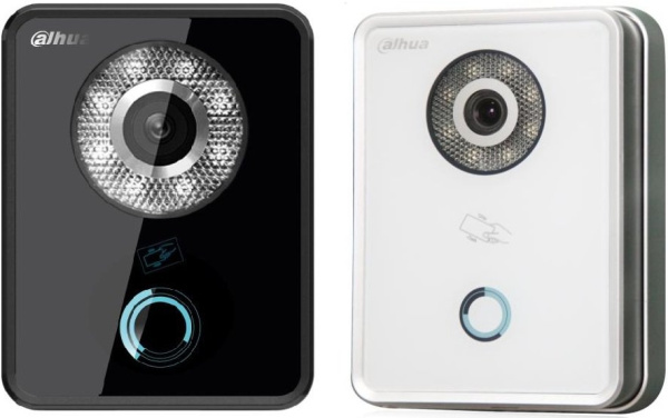 Панель Dahua DHI-VTO6210BW (черный, белый) вызывная