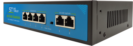 Коммутатор ST-S140POE (2М/100W/А) PRO резервируемый