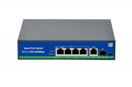 Коммутатор ST-S42POE (4G/1G/1S/78W)