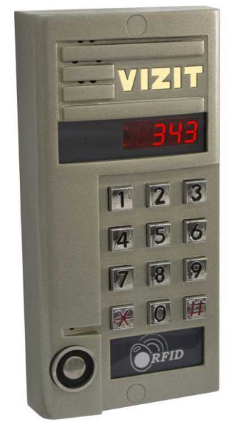 Блок вызова домофона Vizit БВД-343 RTCPL