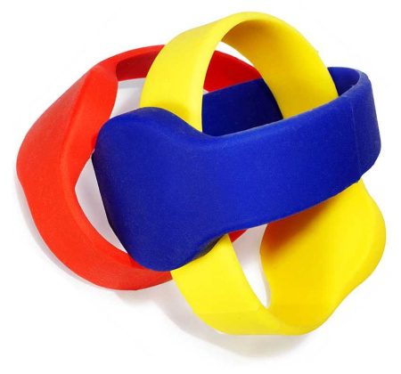 Браслет RFID (Em-Marine) силиконовый с кодом