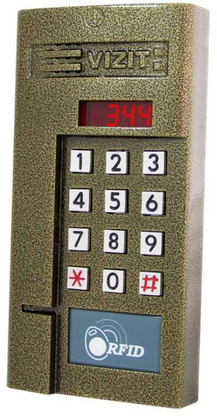 Блок вызова домофона Vizit БВД-344 F