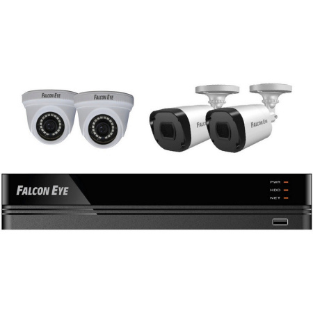 Комплект Falcon Eye FE-104MHD KIT Офис SMART видеонаблюдения