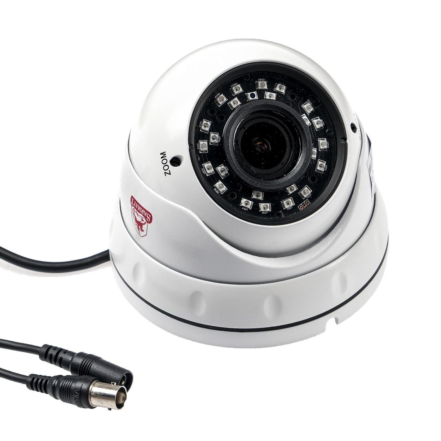 Видеокамера SARMATT SR-S500V2812IRH вандалозащищенная гибридная