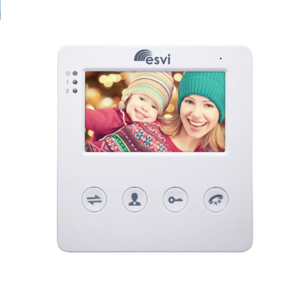 Монитор ESVI EVJ-4 видеодомофона (black / white)