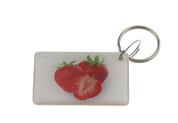 Заготовка  RFID (H2) "Клубника" брелок