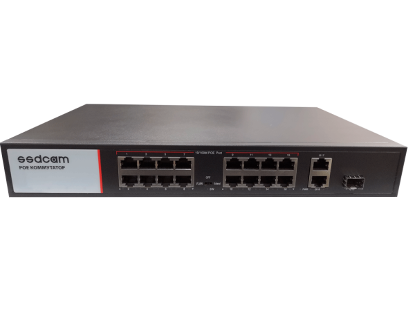 Коммутатор SSDCAM POE-616P