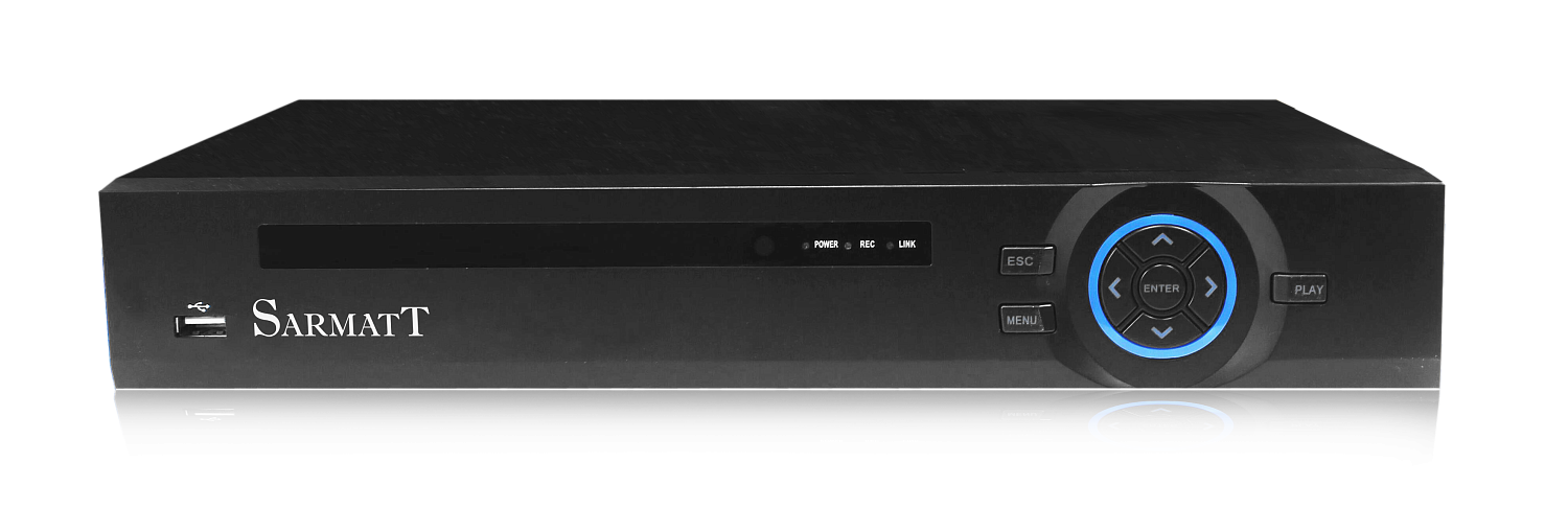 Видеорегистратор Polyvision PVDR-A2-04P1 v.3.4.1 4-канальный мультигибридный