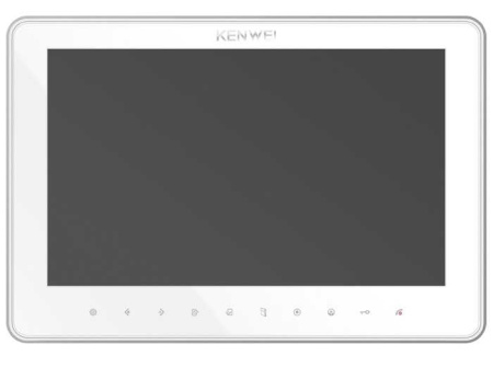 Монитор Kenwei KW-SA20C-PH-W200-HR (черный,белый) видеодомофона