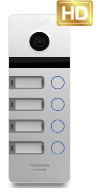 Панель JVS OPTIMA 4HD вызывная на 4 абонента