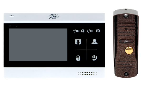 Комплект FOX FX-VD5S-KIT (агат 5) видеодомофона